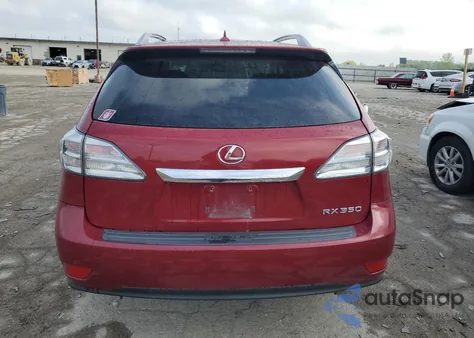 2011 Lexus Rx 350 from USA, damaged, VIN 2T2BK1BA5BC093617